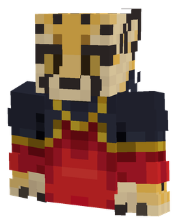 Blue skin: bust render