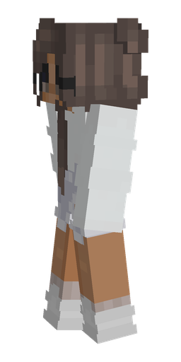 Black skin: body, left side render