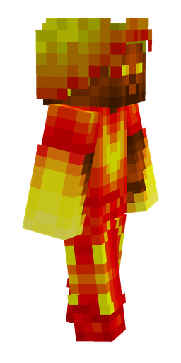 Brown skin: body, right side render