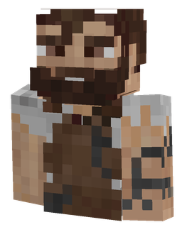 Brown skin: bust render