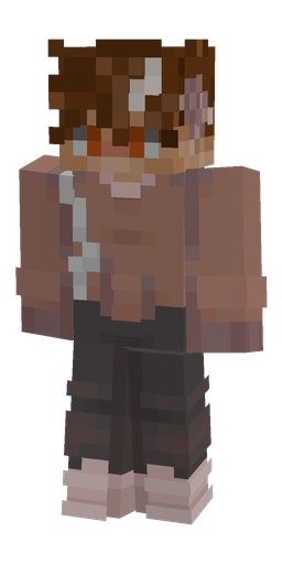 Black skin: body, front render