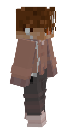 Black skin: body, right side render