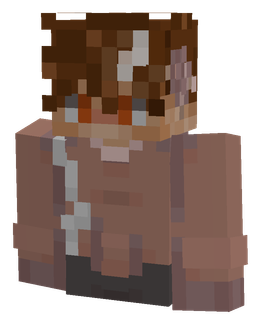 Black skin: bust render
