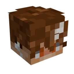 Black skin: head render