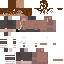 Black skin: raw texture render