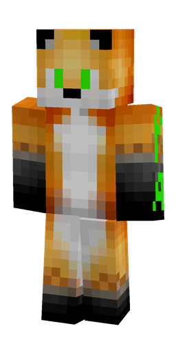 Black skin: body, front render
