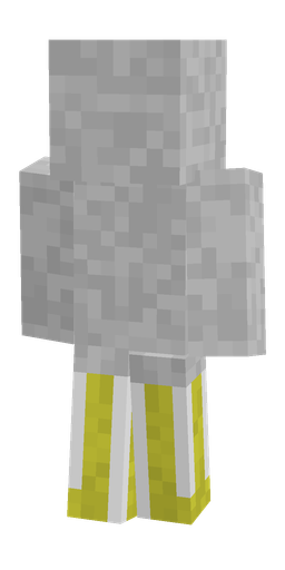 Classic skin: body, back render