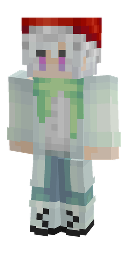 Blue skin: body, front render