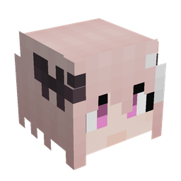 Black skin: head render