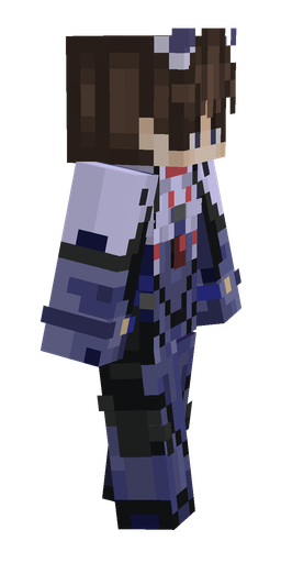 Black skin: body, right side render