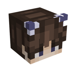 Black skin: head render