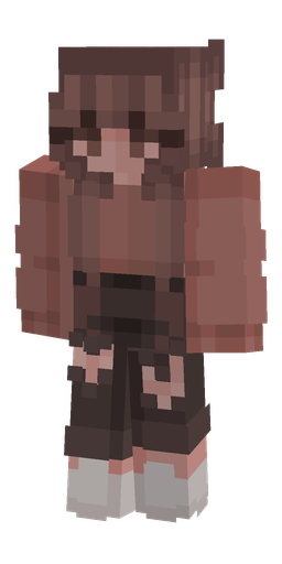 Black skin: body, front render