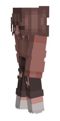 Black skin: body, left side render