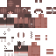 Black skin: raw texture render