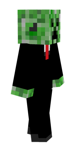 Black skin: body, right side render