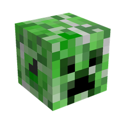 Black skin: head render