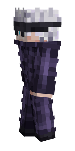 Black skin: body, left side render