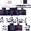 Black skin: raw texture render