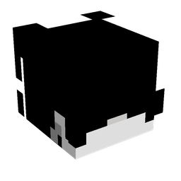 Black skin: head render
