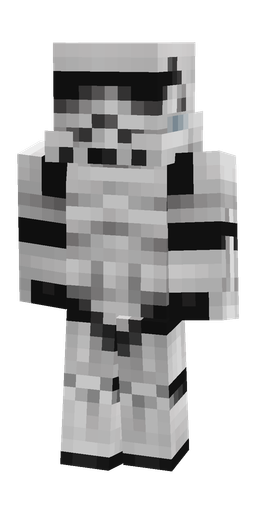Black skin: body, front render