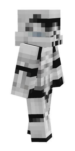 Black skin: body, right side render