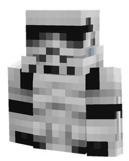 Black skin: bust render