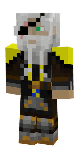 Black skin: body, front render
