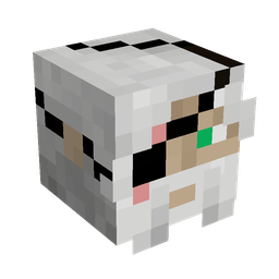 Black skin: head render