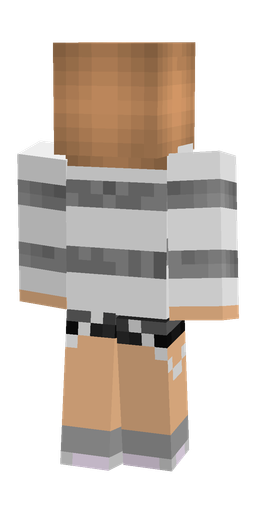 Classic skin: body, back render