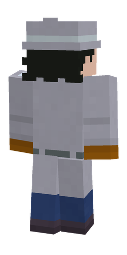 Classic skin: body, back render