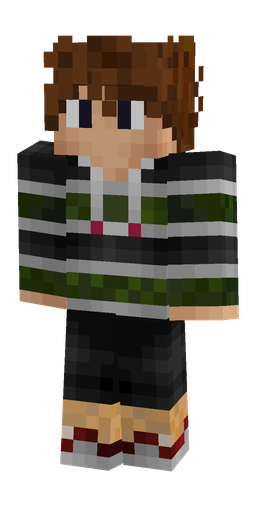 Black skin: body, front render