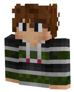 Black skin: bust render
