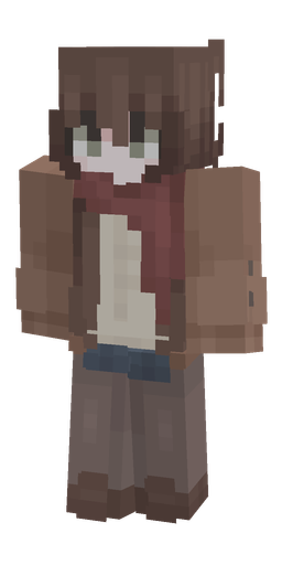 Brown skin: body, front render