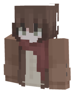 Brown skin: bust render