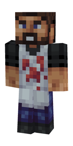 Black skin: body, front render