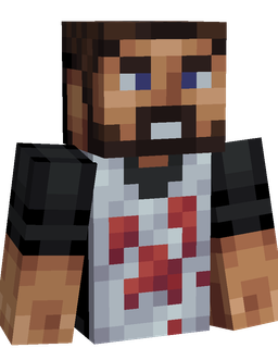 Black skin: bust render