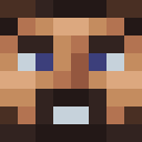 Black skin: face render