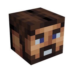 Black skin: head render