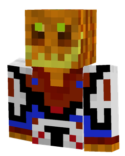 Brown skin: bust render