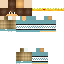 Blue skin: raw texture render