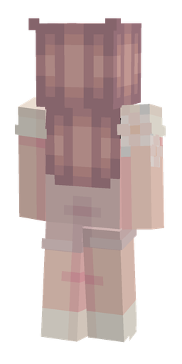 Orange skin: body, back render