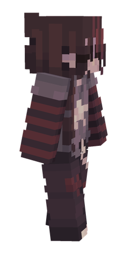 Black skin: body, right side render