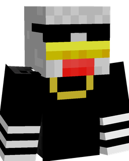 Black skin: bust render