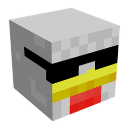 Black skin: head render