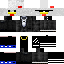 Black skin: raw texture render