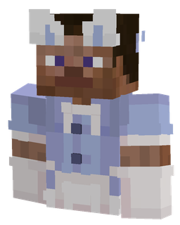 Blue skin: bust render