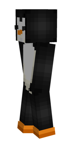 Black skin: body, left side render