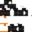 Black skin: raw texture render