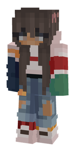 Black skin: body, front render