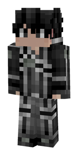 Black skin: body, front render